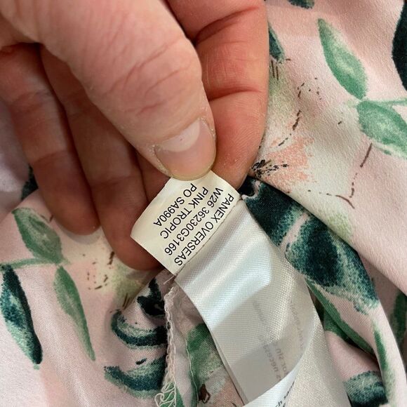 Band of Gypsies Mini Dress Pink Floral Print - Picture 7 of 7